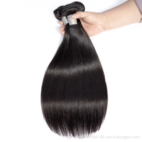Ali Grace 10 A Grade Cuticle Aligned Straight Hair Bundles With Closure